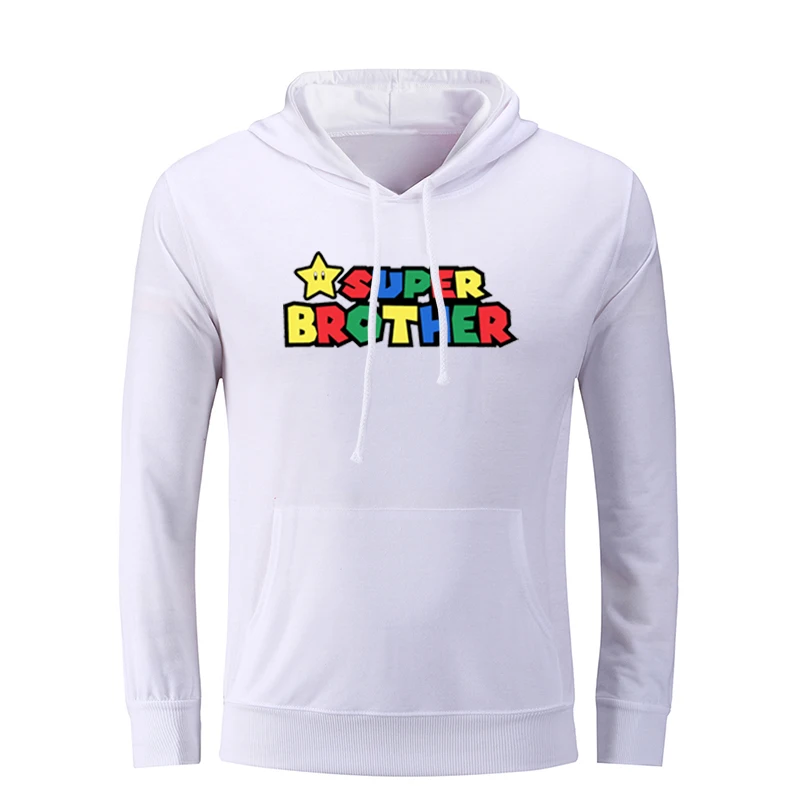 Super Brother Boyfriend My Favorite Princess Is Wife белая мужская хлопковая толстовка с графическим