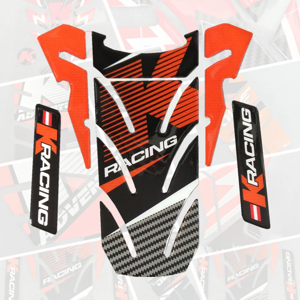 3D Смола защитная накладка на бак мотоцикла крышка наклейки подходят для KTM DUKE 125 250 390 Высокое качество Светоотражающие общего назначения