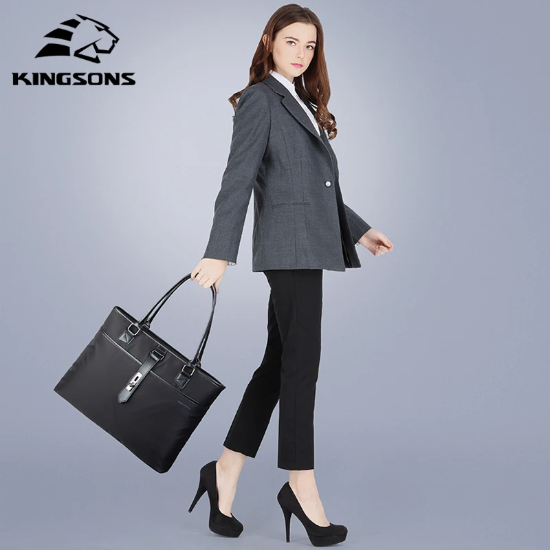 Черные нейлоновые сумки-мессенджеры Kingsons роскошные женские сумки деловая