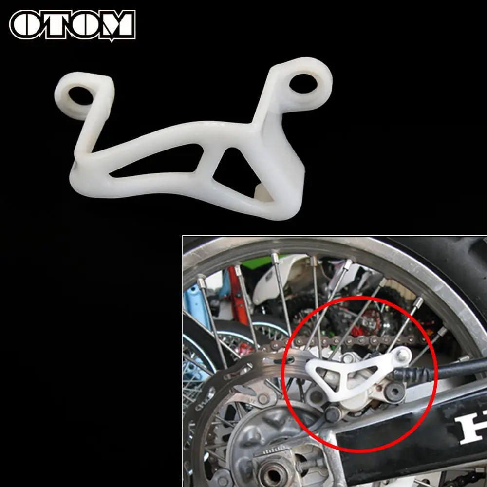 OTOM мотоциклы пластиковый задний тормозной суппорт защита для HONDA CRF250R CRF250RX CRF250X CRF450L CRF450R CRF450RWE CRF450R|Накладки и