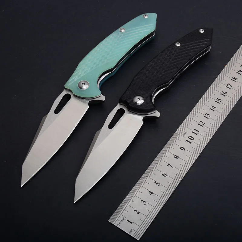 ZT125698 складной походный охотничий нож 8cr13mov лезвие сталь+ G10 Ручка выживания тактические ножи фрукты EDC инструменты