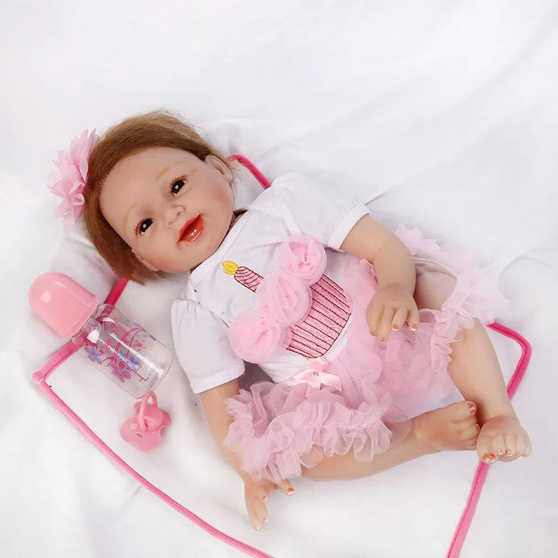 24-inch Simulation Baby Doll Model Housekeeping Month-in-law Nursery Teacher Training Teaching Aids Children's Toy Doll