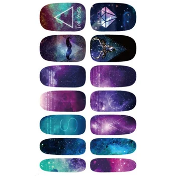 

Water Transfer Nails Art Sticker Manicure Decor Decals Wraps (K5653)