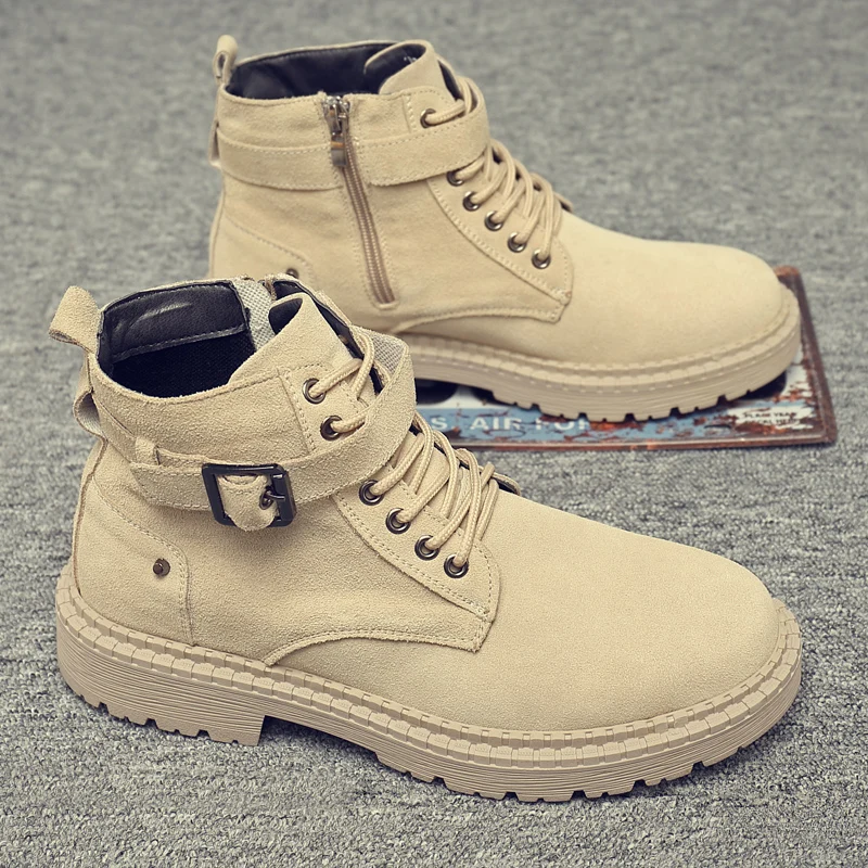 

Winter Boots Work Shoes Men Footwear Fashion Rubber Ankle Shoes 39-46 Men Boots Winter with Fur Warm Snow Boots Men %C030