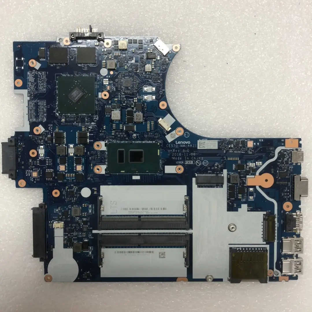 NM-A831 для Thinkpad E570 E570C ноутбука независимая видеокарта материнская плата i5-6200U DIS 2GB |