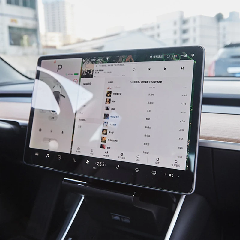 

Защитная пленка для центрального экрана Tesla Model 3 Y S X, сенсорный экран с центральным управлением, фотопленка для сенсорного экрана 15 дюймов