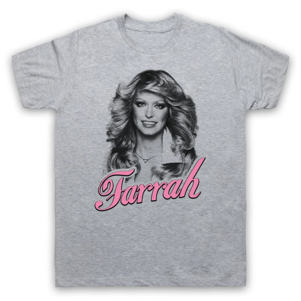 FARRAH FAWCETT 70's ICON ANGELS UN футболка для взрослых Мужские размеры CHARLIE's Топы Футболка