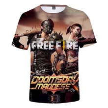 

Game Free Fire 3D Print T-Shirt Men Women Fashion Streetwear O-Neck Short Sleeve T Shirt Children Kids Tees Boy Girl Tops Unisex