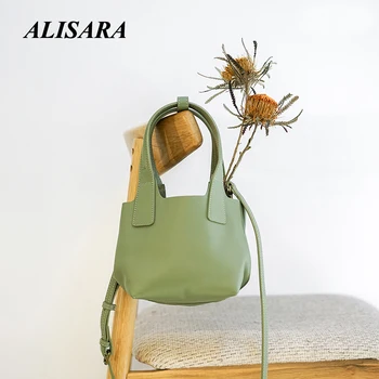 

Bag women Brand design women shoulder bag Large bucket Handbags Quality Women's Totes Shopping Bag Genuine Leather handmade