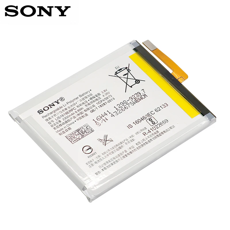 SONY LIS1618ERPC телефон Батарея 2300 ма-ч для Xperia XA F3111 F3112 E5 F3116 F3115 F3311 F3313 запасная батарея