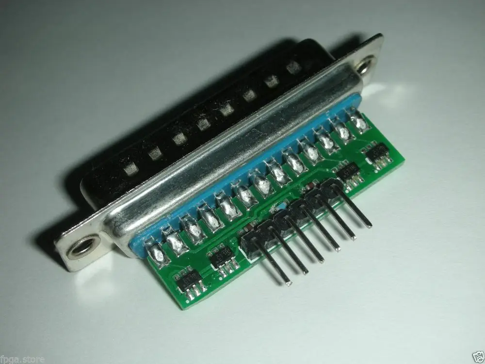 XPL1 LPT JTAG XILINX полированный параллельный программирующий кабель для iMPACT FPGA, CPLD