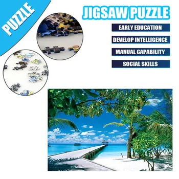 

1000 Pieces Puzzle Game Wooden Assembling Puzzles For Adults Puzzle Toys Kids Children Puzzles Educational Toys Jigsaw #LR2