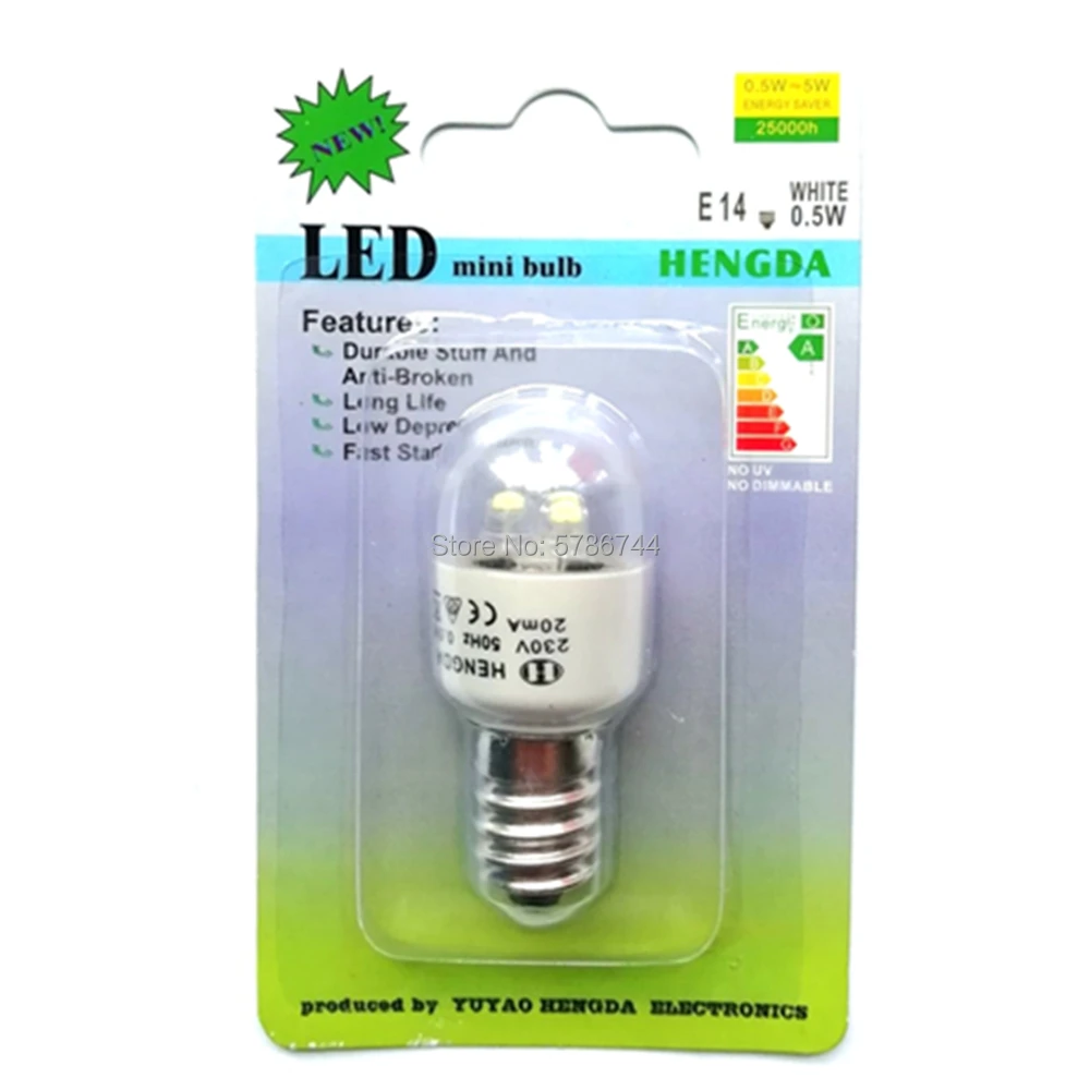 Household Sewing LED Bulb BA15D/E14 Light Illuminate 1W Energy Saving
