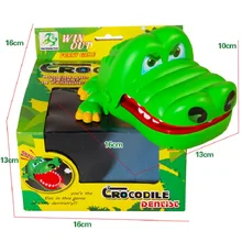 Grand jeu de morsure de Crocodile pour enfants, jouet amusant en tirant des dents, fête d'anniversaire, jeux de famille, cadeau de noël