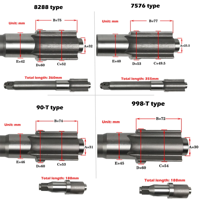 Torque Impact Wrench Repair Parts 
