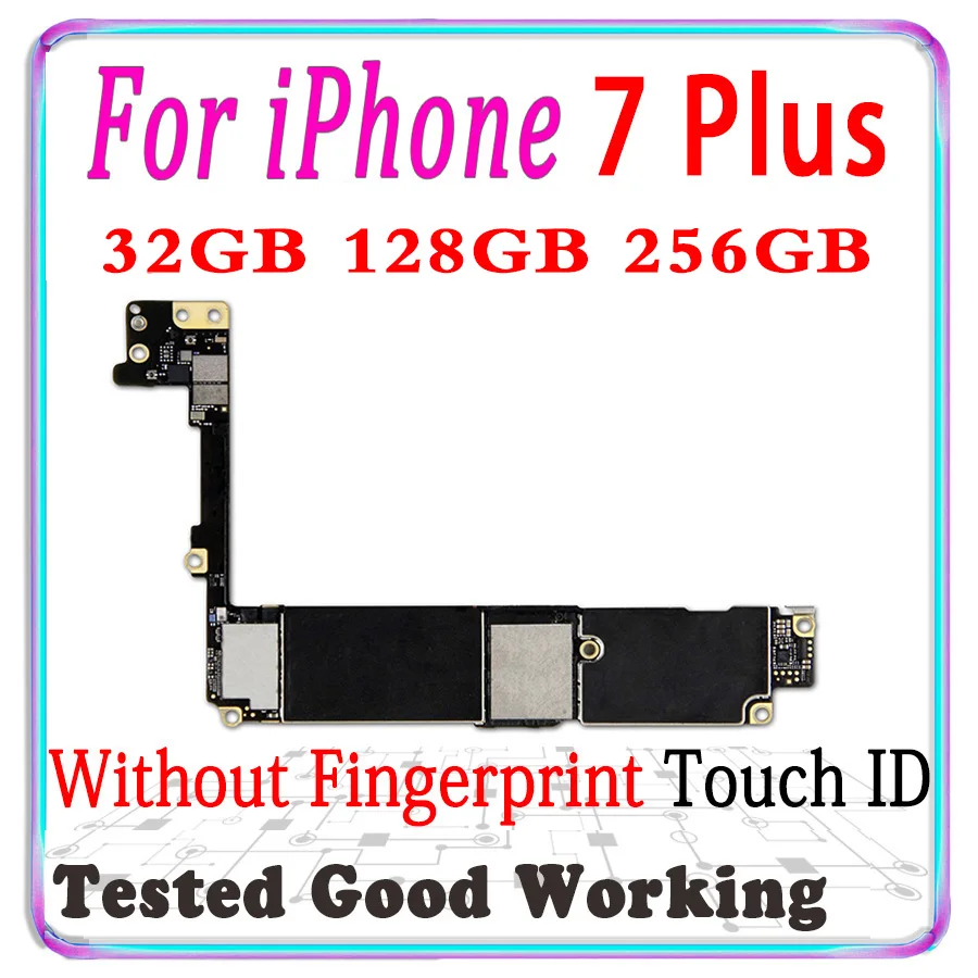 Бесплатная доставка оригинальная материнская плата для iphone 7 Plus с Touch ID iPhone 5 дюйма