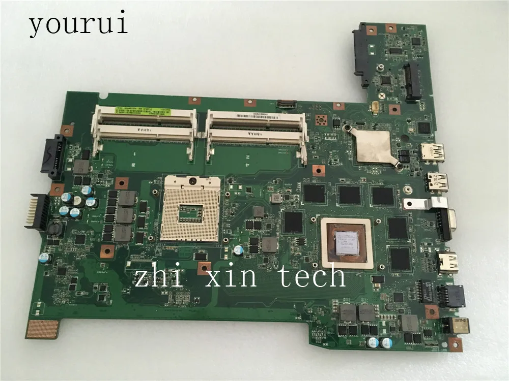 Yourui для ASUS G74SX материнская плата ноутбука rev 2,0 GTX560M DDR3 тест ОК
