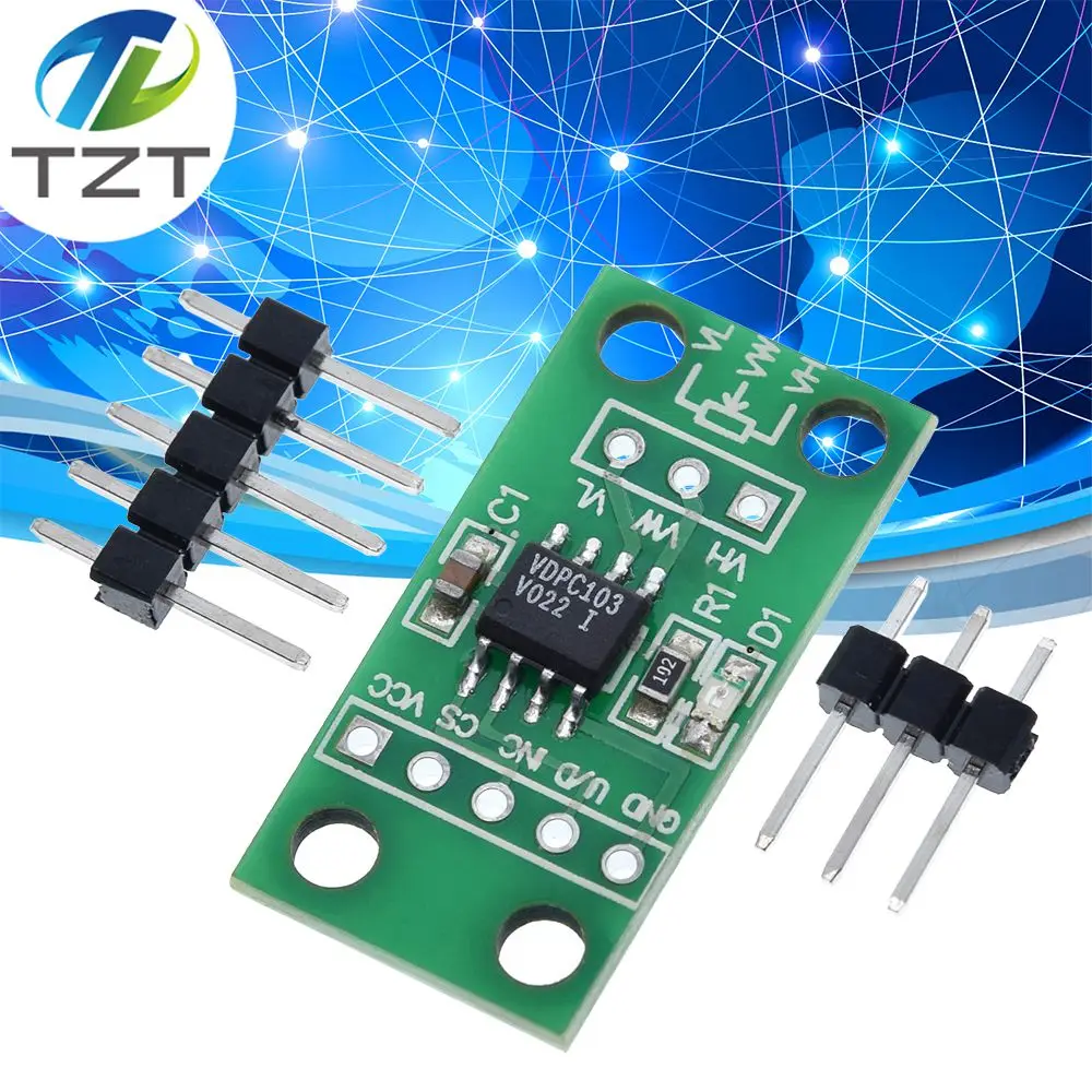 Модуль цифрового потенциометра X9C103S для Arduino Новинка | Электронные компоненты и