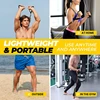 11 Pieces Yoga Resistance Bands Set Power Rubber Elastic Tube Expander Home Gym Fitness Workout Exerciser Pull Up Strength Ropes 3