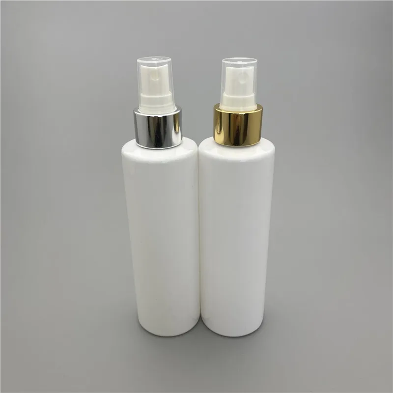 200ML X 30 White Empty Perfume Flat Shoulder Bottles 200CC Fine Mist Sprayer Plastic Cosmetic Containers For Travel Packaging | Красота и