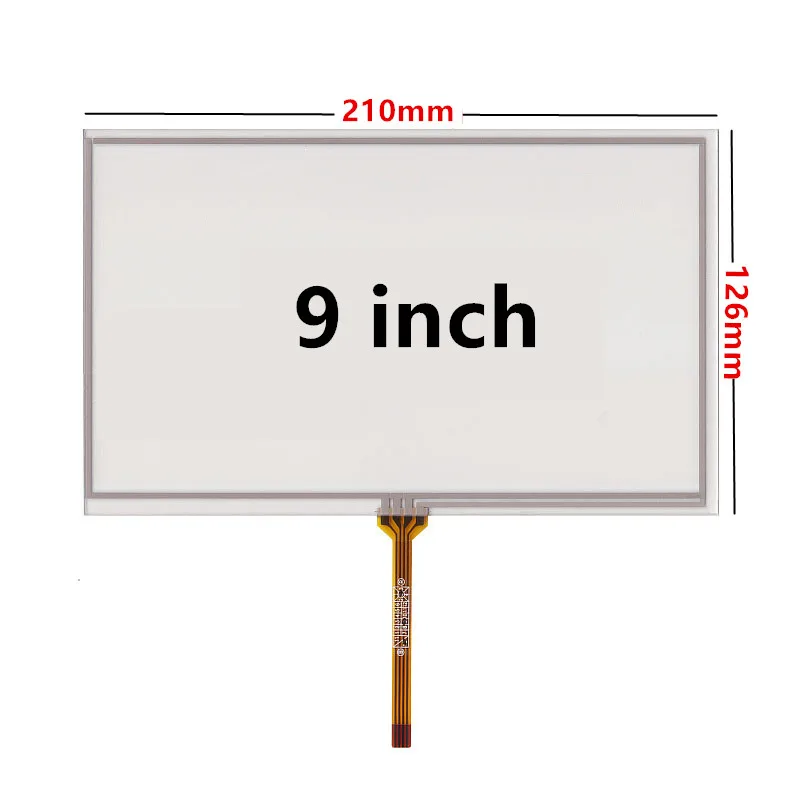 Resistência Universal Digitizer Touch Screen Painel de Vidro Carro Dvd Navegação Gps Multimídia Peças de Reposição 101 - Imagem 5