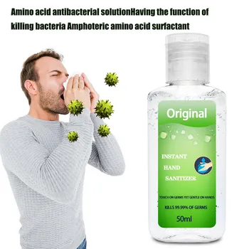 

Portable Household Cleanin Alcohol Disposable Hand Sanitizer Gel Disinfecting Hand Wash Gel Anti Antiviral Bacteria Vera Hand So