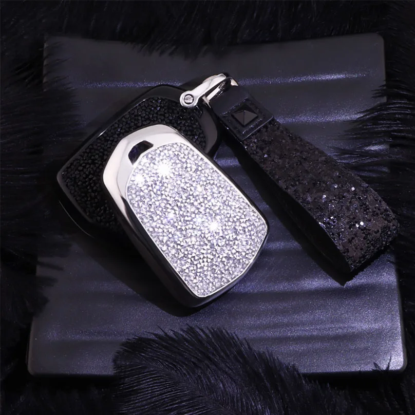 1 шт. для Cadillac Bling Diamond автомобильный Rmote входной корпус-брелок для ключей брелок чехол держатель