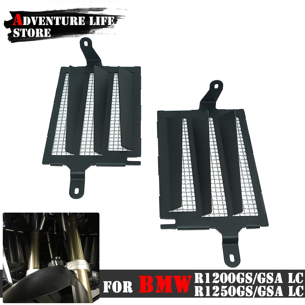 Motorcycle Radiator Guard Protection Grille Grill Cover Protector For BMW R1250GS R 1200GS Adv LC Adventure R1200 GS 1250GS | Автомобили и