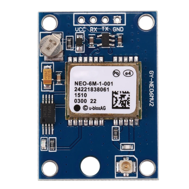 

GY-NEO6MV2 New GPS Module with Flight Control Flight Control EEPROM MWC APM2.5 Large Antenna NEO6MV2