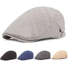 Мужские и женские регулируемые кепки повседневные уличные газетные кепки для гольфа простые головные уборы