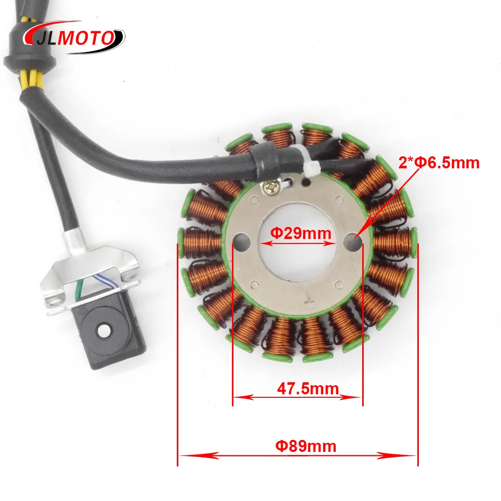 Магнитный генератор статора катушка для LC172MM/170 MM Loncin CB 250cc двигатель Mikilon BSE Jinling JLA-21B 923 250cc ATV XMOTO Байк