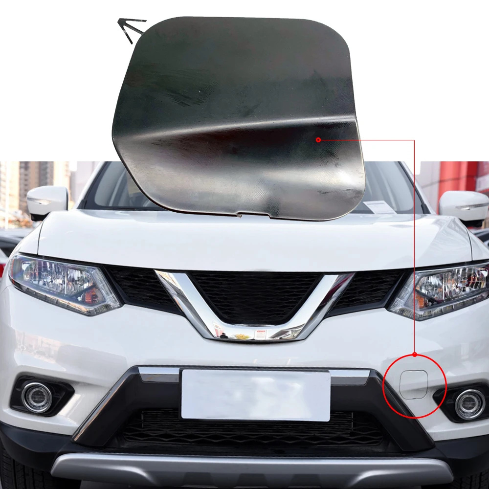 Черный бампер для Nissan X-Trail 2014 2015 2016 2017 Rogue T32 крышка буксировочного крюка передний