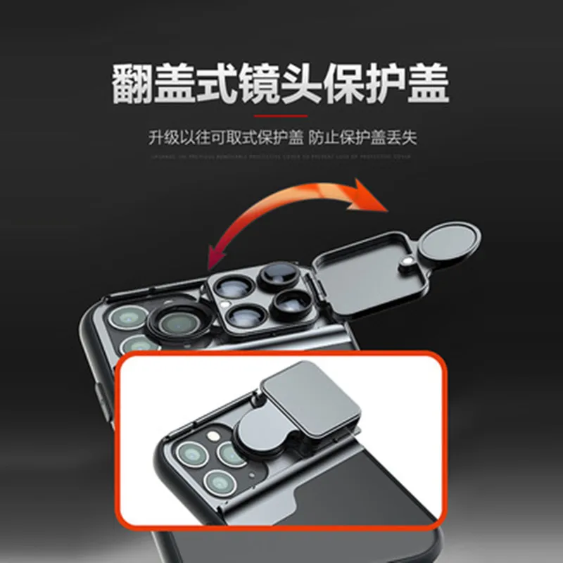 

Applicable iPhone11/11Pro/11Pro Max mobile phone lens case Wide angle macro fisheye lens
