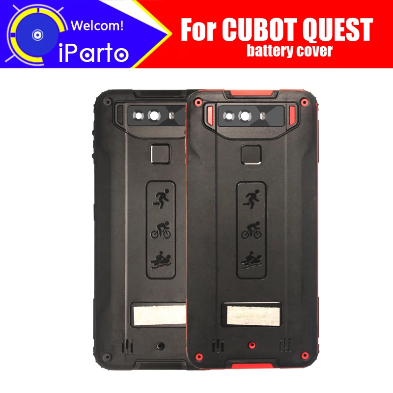 CUBOT QUEST Battery Cover 100% Original New Durable Back Case Mobile Phone Accessory for | Мобильные телефоны и