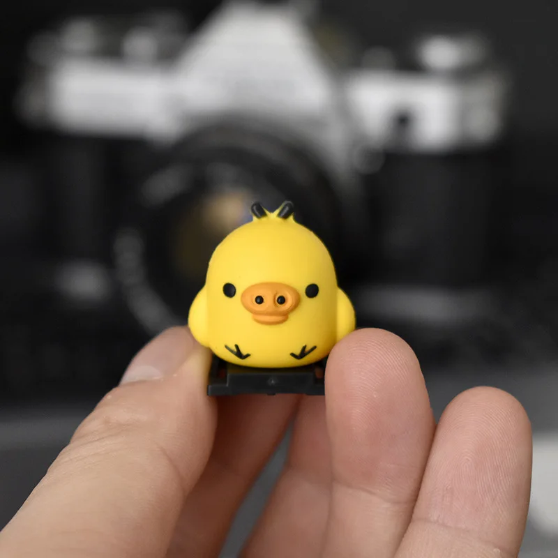 Camera Hot Shoe Cover 3D Lovely Pig Chick Hot Shoe Cover Cap Anti-Dust for Nikon Canon Sony Fujifilm Samsung Panasonic Leica Olympus
