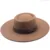 8cm wide brim bowknot bowler hat ladies elegant retro style British woolen jazz hat autumn and winter solid color Panama hat 14