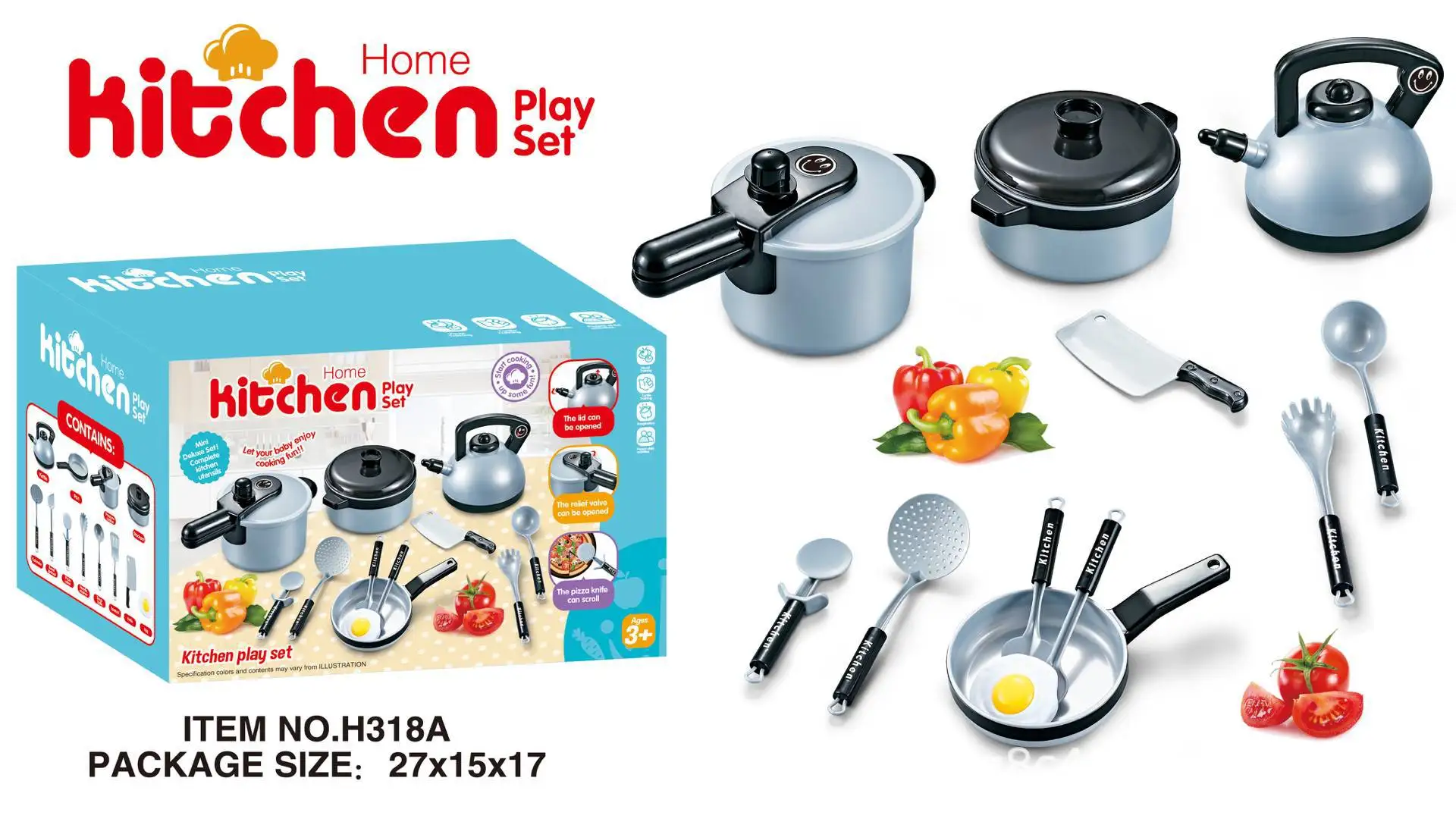  Children Play House Kitchen Toy Cooking Model Tableware Dishwasher Set Baby GIRL'S And BOY'S - 4000267336766