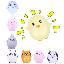 

Soft Decompression Stress Relief Toy for Adult Squishi Animals Squeeze Little Pig Tiger Rabbit Toys Anti-stress Egg Children