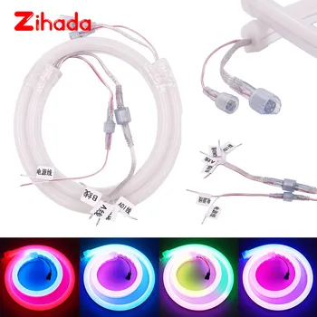 

RGB LED Strip Neon Pixel WS2812B DMX512 512IC Waterproof Full Color LED Strip Light 5050 DC 24V 12V