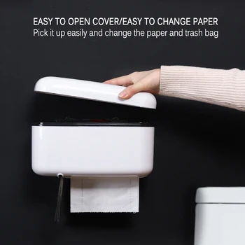 

Paper Towel Holder Bathroom Accessories Wall Mounted Kitchen Holder For Paper Towel Dispenser Tissue Box
