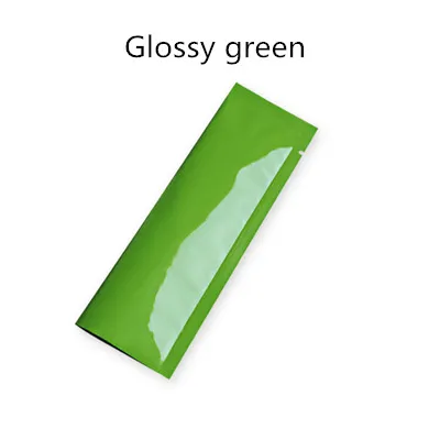 Glossy Green 300 шт./лот, пакет для упаковки кофе, порошка, муки, алюминиевой фольги - Цвет: Glossy Green