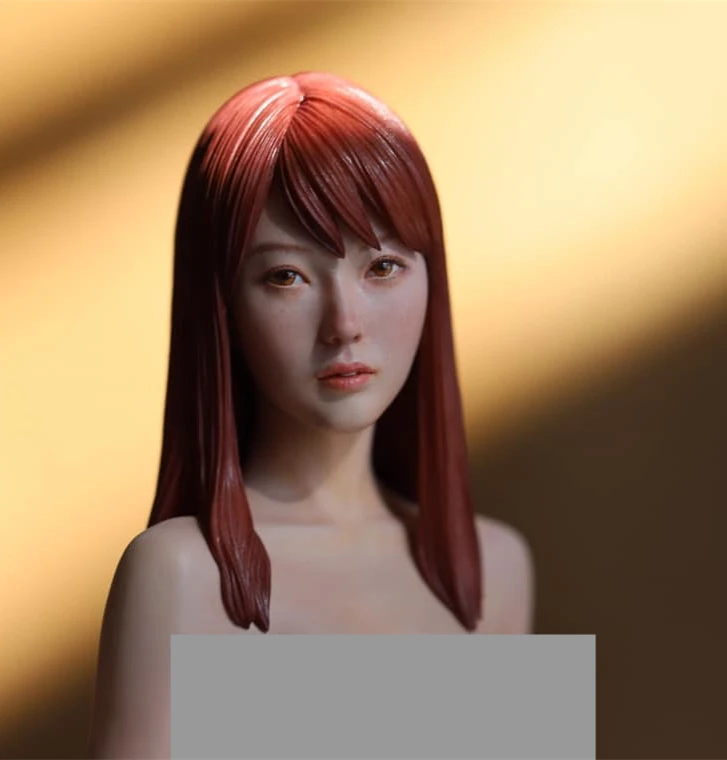 1/8 Resin Figure Model Kits Japanese Girl Lin Haoji Unassembled And