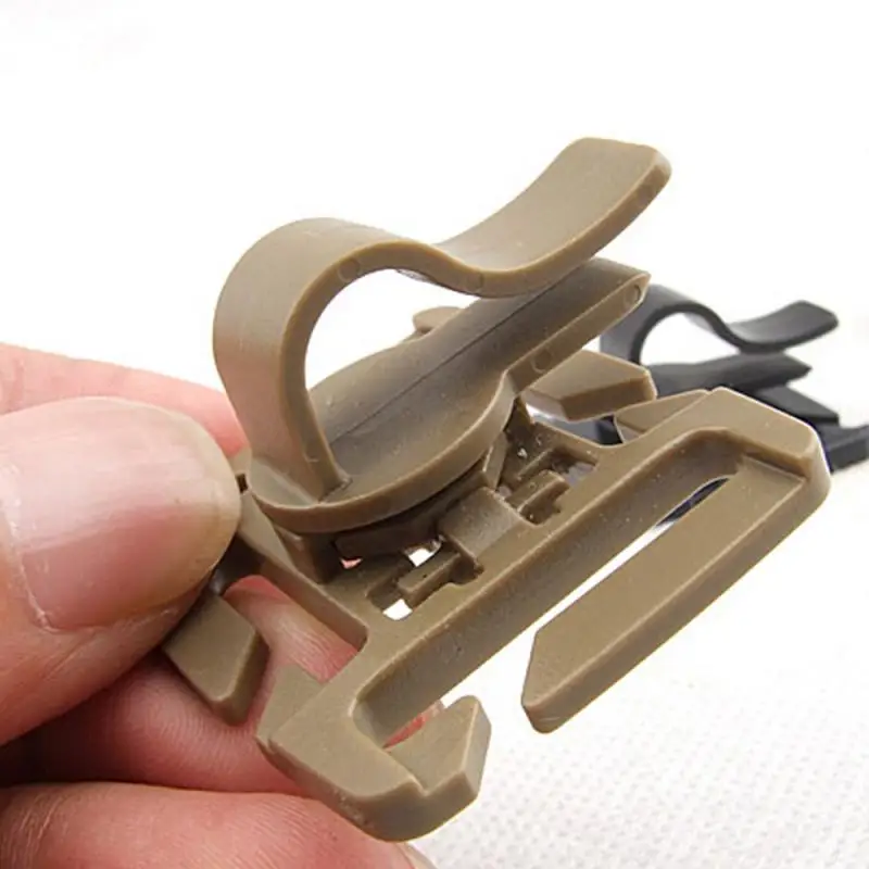 

High Quality Rotatable Hydration Bladder Straw Tube Clip For Water Pack Bag Hose Webbing Clip For Water Pack Bag Hot In Sale