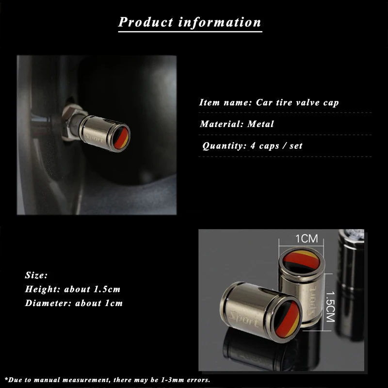 Металлический автомобильный Стайлинг колпачки на стержень клапана шины Флаг Германии колеса воздушные Чехлы для Audi BMW E46 Марка volkswagen opel Mercedes Benz Mini Cooper