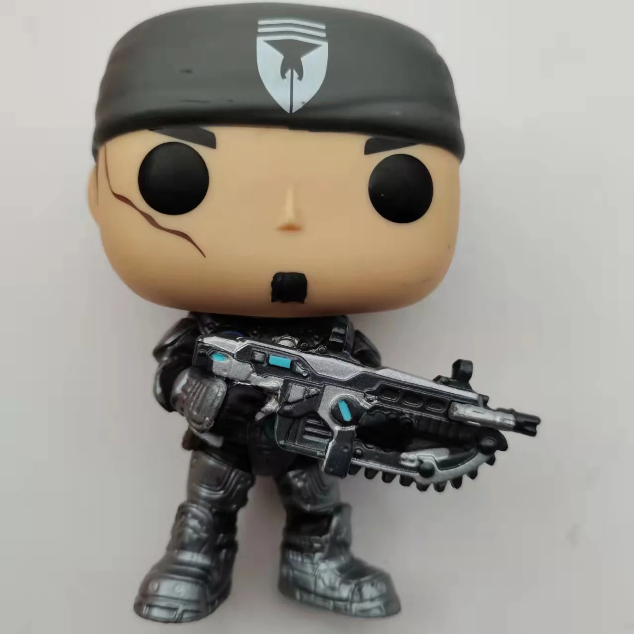 Action Figure Gears Of War Video Game Kait Diaz Biru Berkilau LE