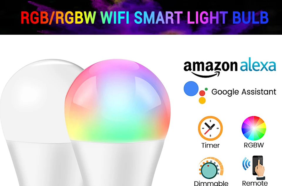 B22 умная Светодиодная лампа E27 RGBW 15 Вт WiFi лампа Bluetooth 4,0 умная лампа RGB+ белый цвет изменение затемнения AC85-265V гостиничная кухонная лампа