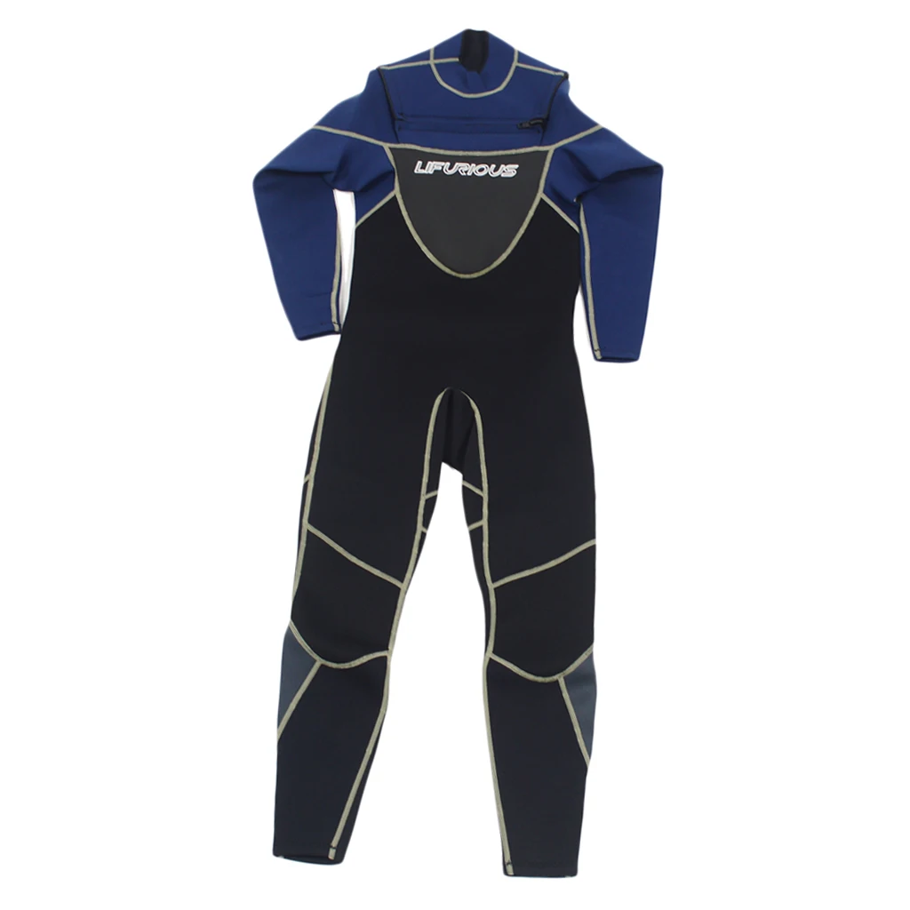 

Ultra Stretch 3mm Neoprene Full Wetsuit for Men, Long Sleeve Keep Warm Swimwear for Water Sports Men Scuba Diving Wetsuit
