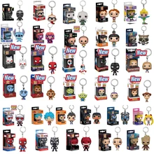 Funko pop Marvel форки Капитан Америка Железный человек дроген бетмен И Дедпул странные вещи флэш ПВХ брелок