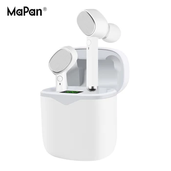 

TWS Mini Wireless Bluetooth Earphone Stereo Double speaker Sport Earbud Headset With Charging Box Mic For All Smart phone
