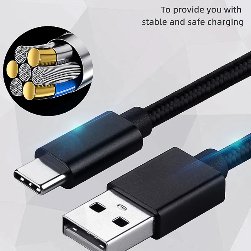 รูปสินค้า สายชาร์จ USB Type-C สำหรับจอยเกม PS5/Xbox Series S/X